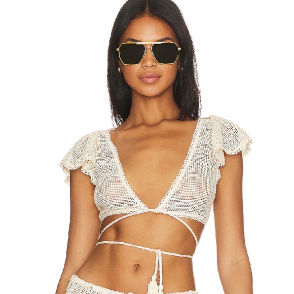 TULAROSA Caliope Crop Top SIZE XS - Picture 1 of 1